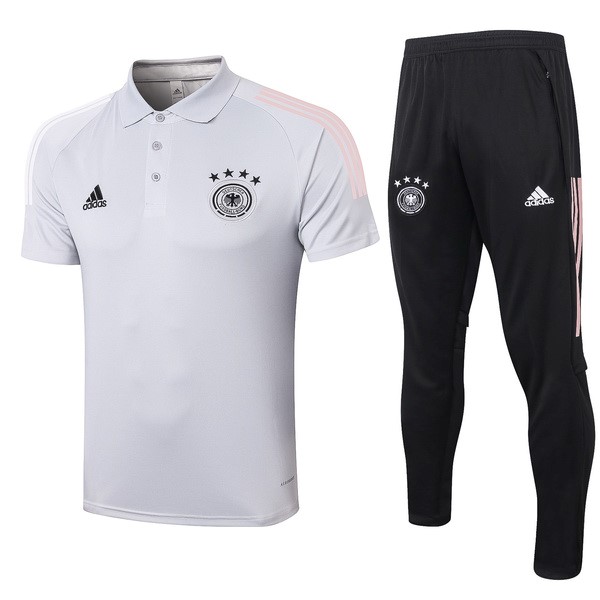 Polo Alemania Conjunto Completo 2020 Gris